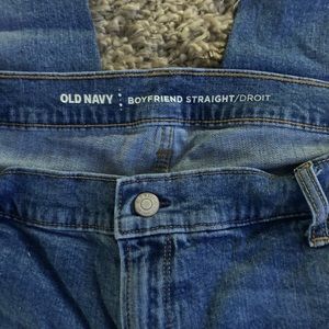 Old Navy Boyfriend Straight/ Droit Jeans Size 18